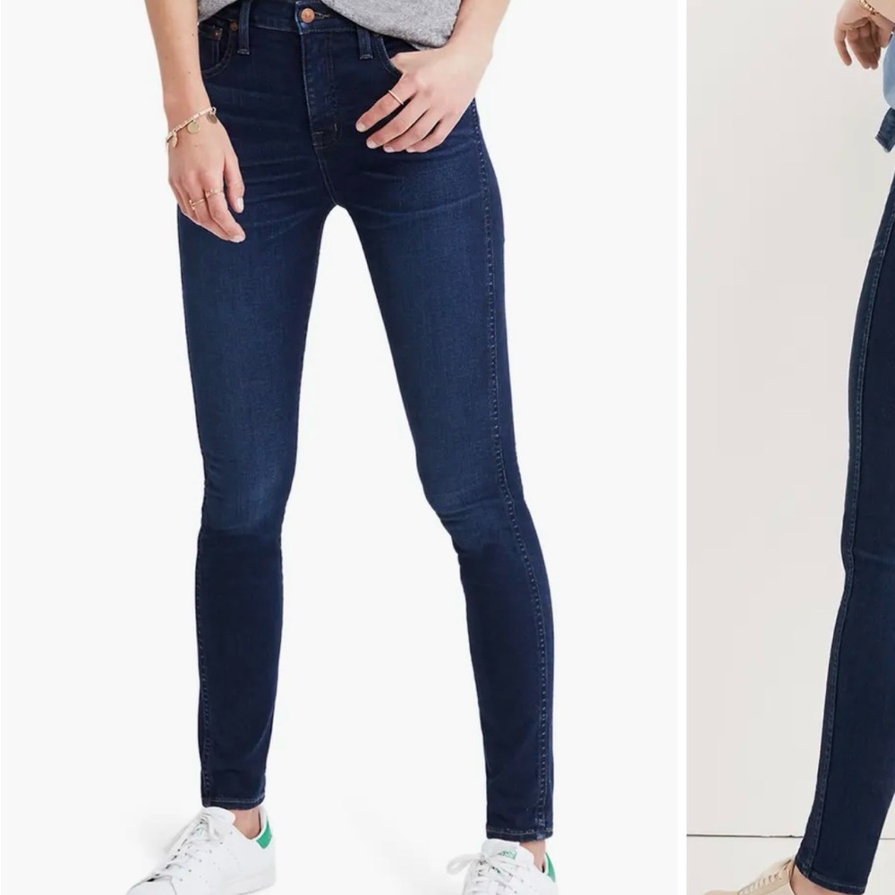 Madewell 10” High Rise Skinny Jeans